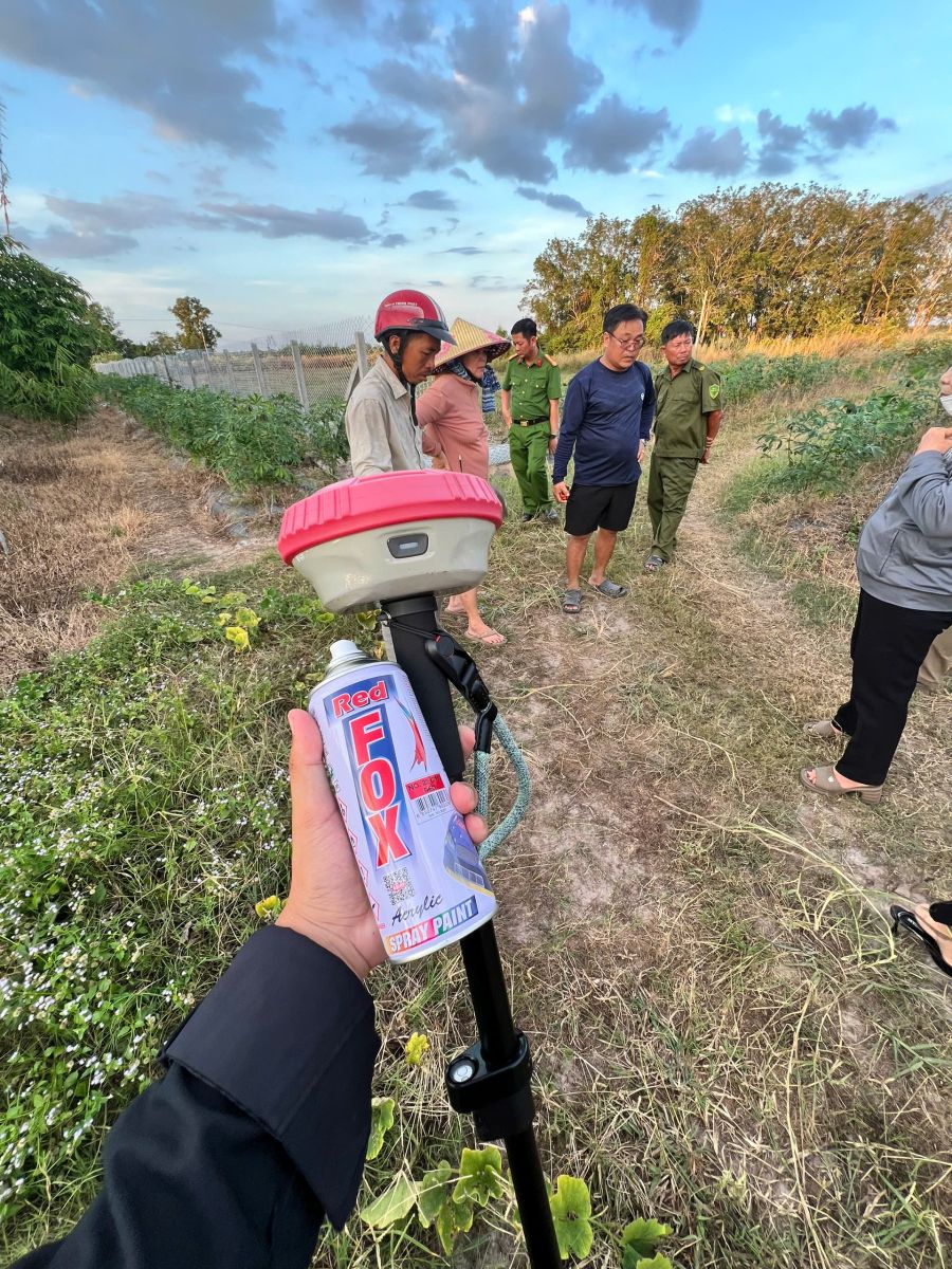 Đo đạc đất tại Gò Dầu Tây Ninh